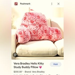 Vera Bradley x Hello Kitty study pillow sold out online and in-store